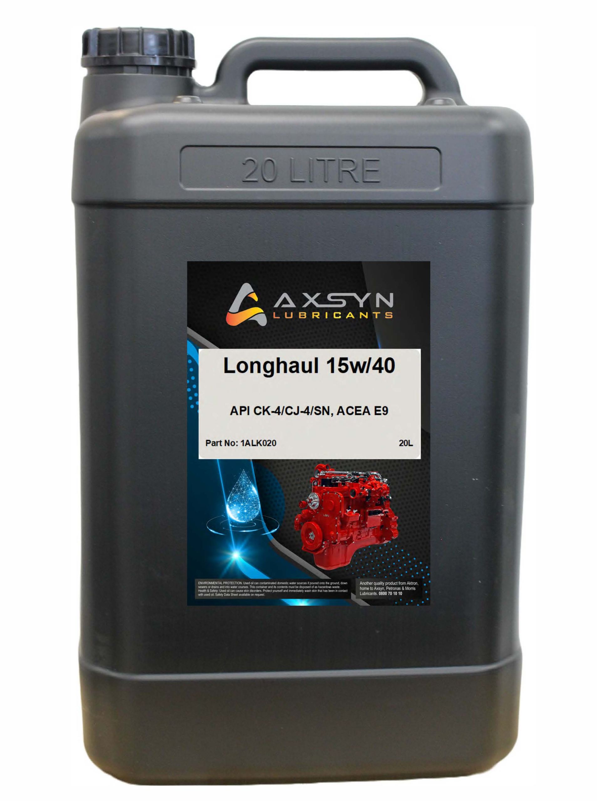 Axsyn Longhaul 15w-40 CK4