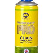 Morris Workshop Pro Chain Lubricant Semi Syn 400ml Aerosol (Croma)